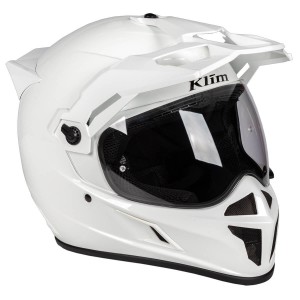 KLiM Krios Adventure Helmet ECE - Gloss White