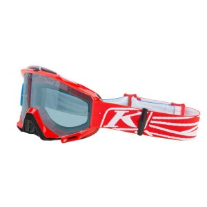 KLiM Radius Moto Goggle - Nemesis Red Blue Lens